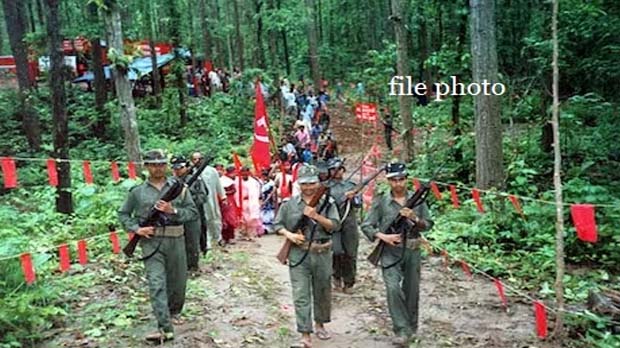 #Maoists in Pomade forest