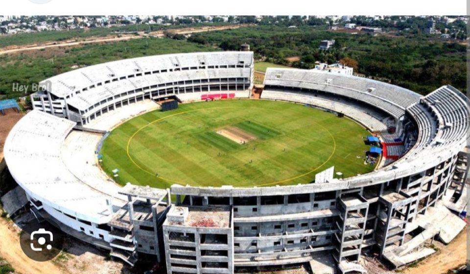 #AmaravatiCricketStadium