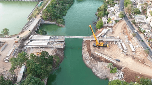 #VijayawadaSteelBridge