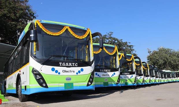 #Olectra Electric Buses